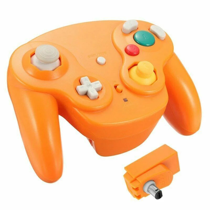 Wireless Game Controller with Adapter for Original Gamecube Retro Classic GC NGC