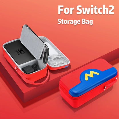Game Theme EVA Carrying Case for Switch 2 Case for NS Switch 2 Bag Ortable Hard Shell Storage Bag for Switch 2 Accessories