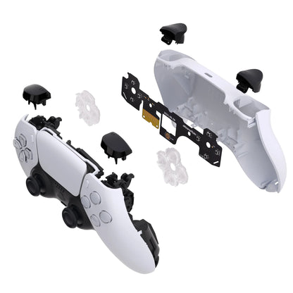 Face Clicky Kit for Ps5 Controller BDM-030/040/050/060, Hard Silicone Tactile Dpad Action Buttons Mouse Click Kit