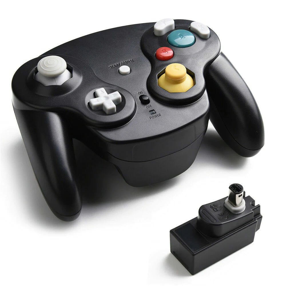 Wireless Game Controller with Adapter for Original Gamecube Retro Classic GC NGC