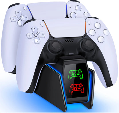 Bee'S Nest for PS5/PS5 Slim/Ps5 PRO  FC401 Dual Fast Controller Charger for PS5 Dualsense/Dualsense Edge Gamepad