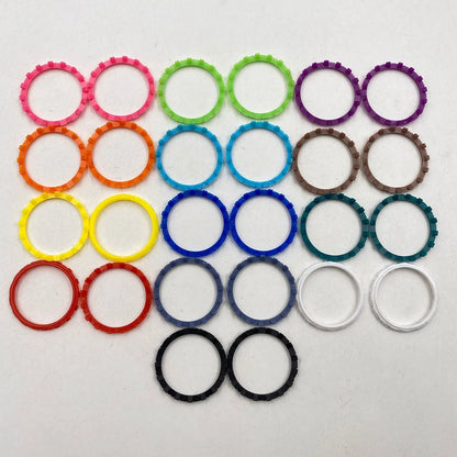 1~5Pairs for PS5 Controller Analog Accent Thumbstick Rings