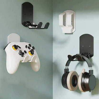 Wall Mounted Game Controller Bracket Bracket Base No Punching Required Controller Universal Storage Rack