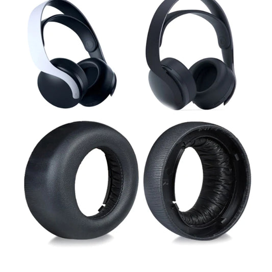 Ear Pads for PS5 PULSE 3D Headset Replacement Earpads Cushions Cover Black Headphones Repair