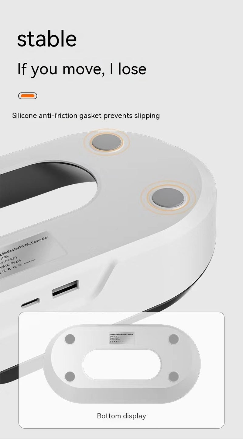 Double Handle Magnetic Charging Base