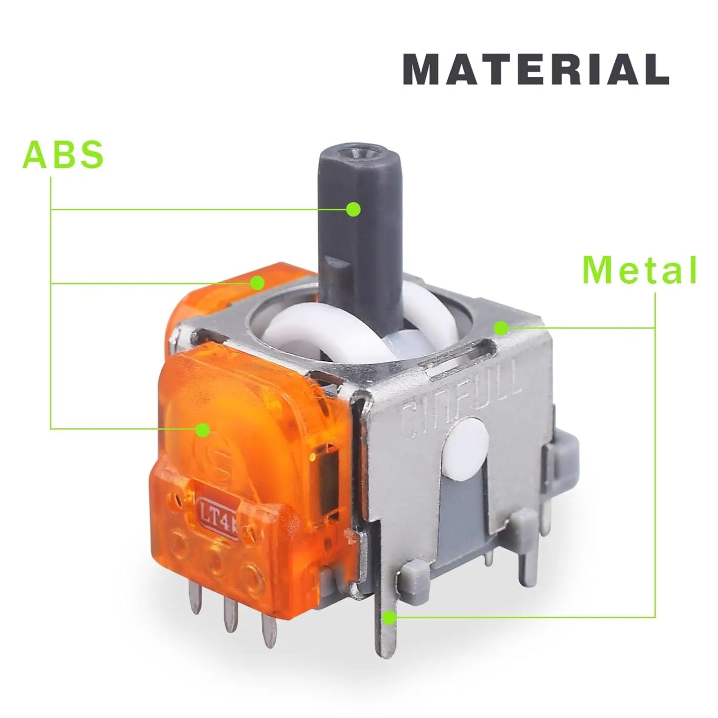Qualitied TMR Electromagnetic Hall Effect Joystick Replacement for PS5 3D Analog Stick Sensor Module Repair Accessories