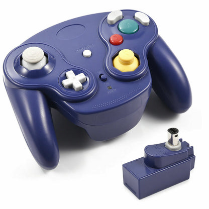 Wireless Game Controller with Adapter for Original Gamecube Retro Classic GC NGC