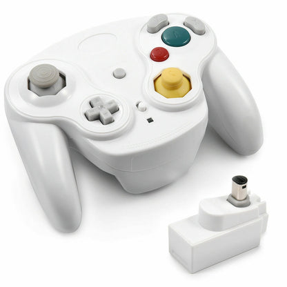 Wireless Game Controller with Adapter for Original Gamecube Retro Classic GC NGC