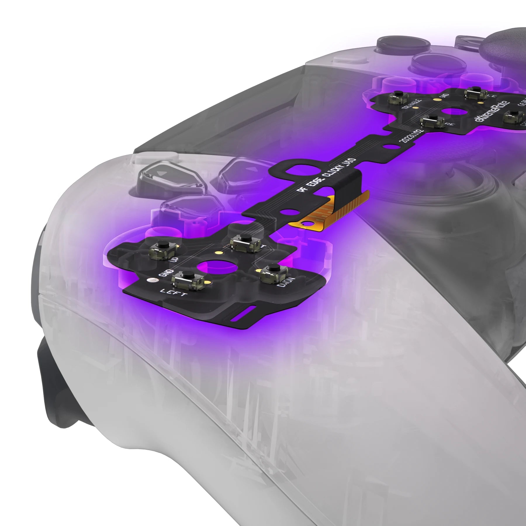 Face Buttons Clicky Kit for Ps5 Edge Controller, Custom Tactile Dpad Action Buttons Mouse Click Kit
