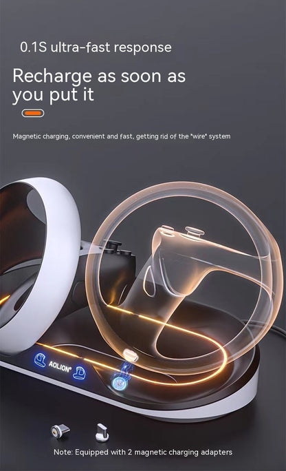 Double Handle Magnetic Charging Base