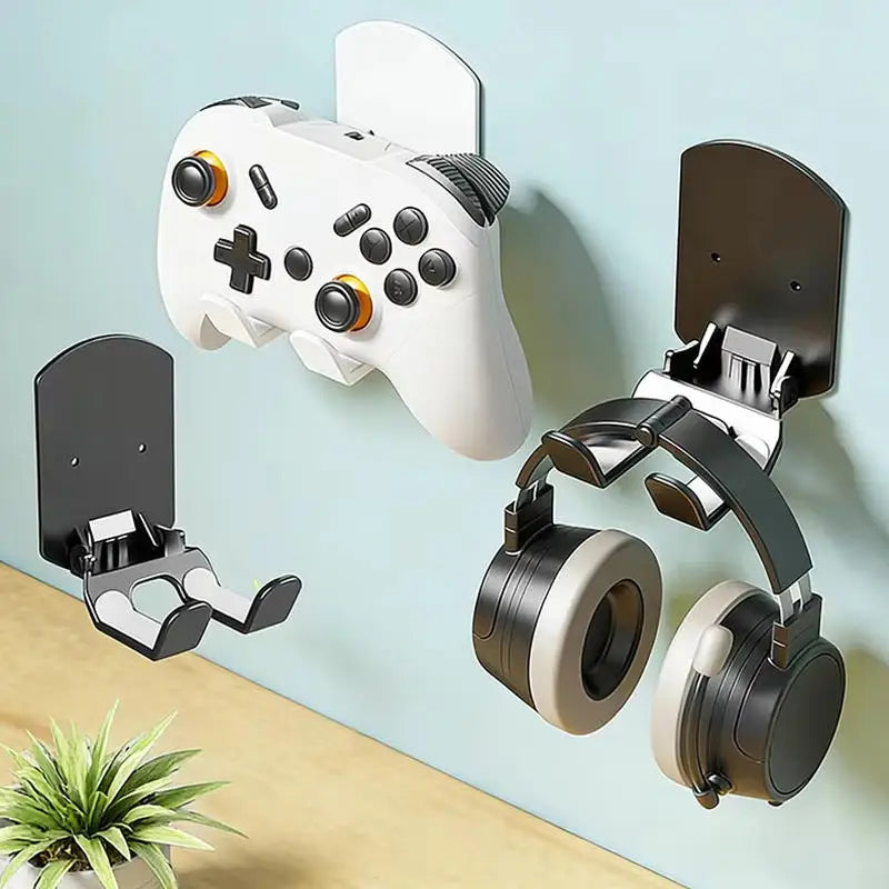 Wall Mounted Game Controller Bracket Bracket Base No Punching Required Controller Universal Storage Rack