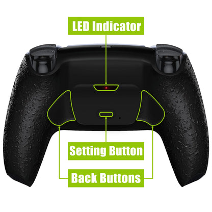 Back Paddles Programable RISE V3 Remap Kit for Ps5 Controller BDM-030/040/050, Upgrade Board Back Shell Back Button